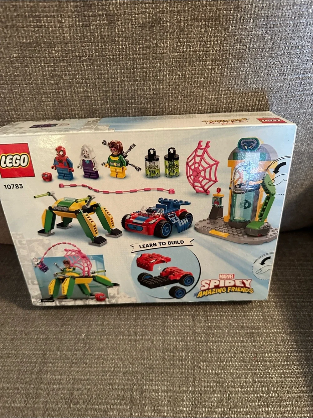 LEGO Marvel Spidey Amazing Friends Spider-Man Playset - Red, Blue, Yellow 10783